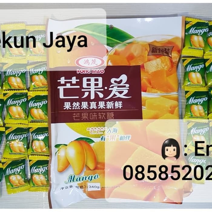 

Hongmao Permen Jelly Mangga 304g HHR1771