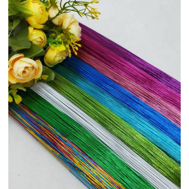 Kawat Bunga Warna Warni Kawat Bunga 24 1kg Kawat Bunga 24 1000 gram Kawat Bonsai Kawat Bunga Stoking