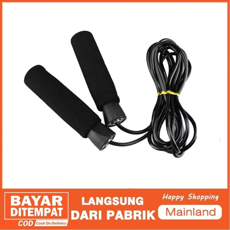 Mainland Tali Lompat Skiping Dengan Gagang Anti Licin Dapat Disesuaikan Rope Skipping OST01