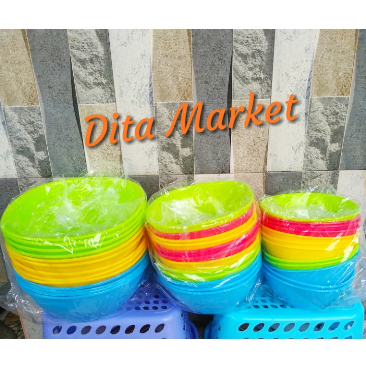 MANGKOK PLASTIK KH HAPPY/MANGKOK PLASTIK MURAH PERLUSIN