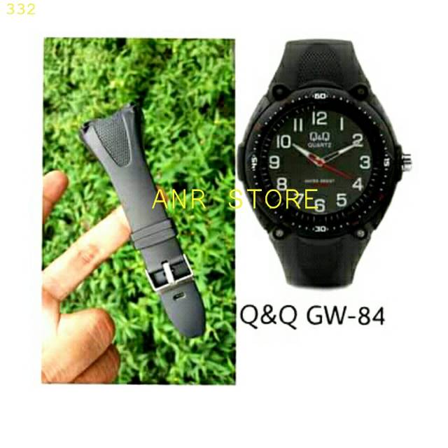 Tali Jam Tangan Q&amp;Q QnQ QQ GW84 GW-84 GW 84