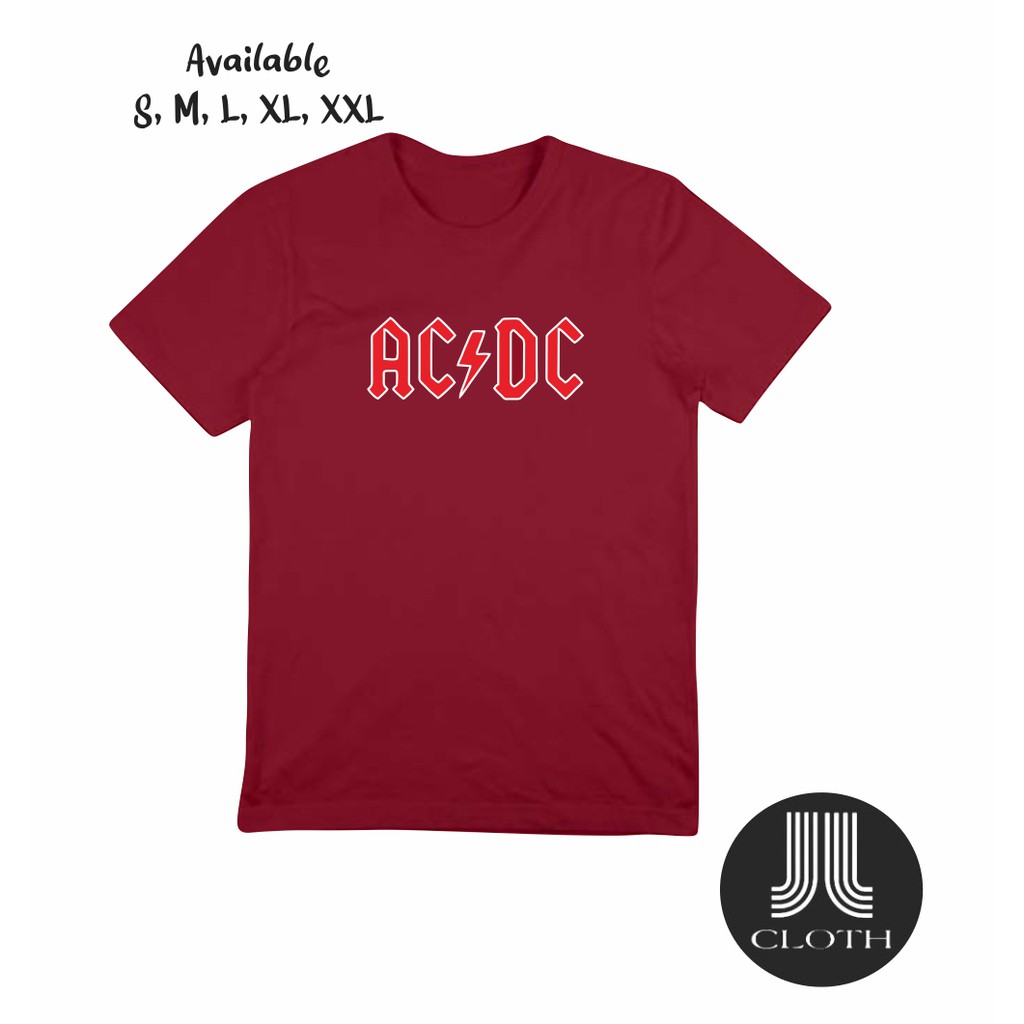 T SHIRT BAJU KAOS DISTRO ACDC/ KAOS ACDC COTTON COMBED 30S