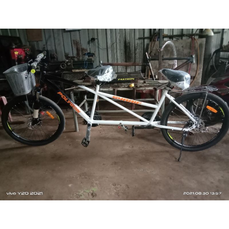 tandem sepeda romantis