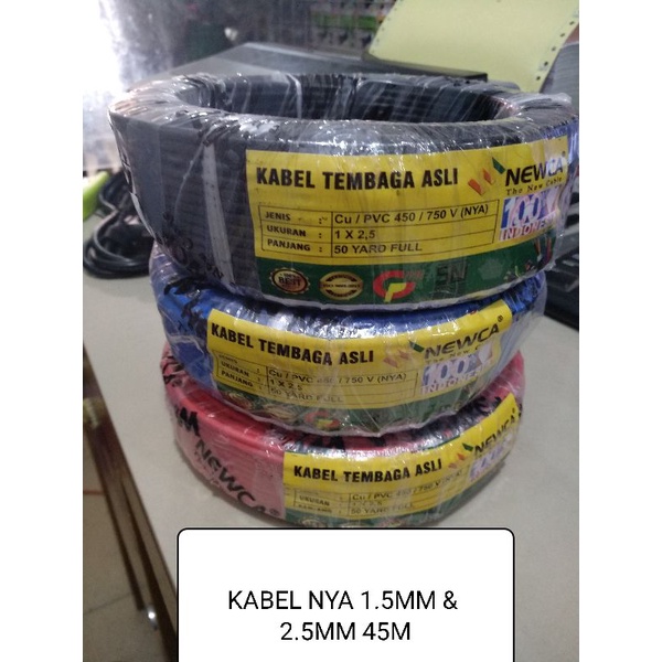 KABEL NYA / KABEL TUNGGAL 2.5 X45M