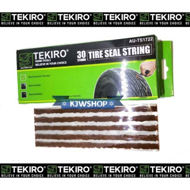 Refill Karet Tambal Ban Tubles 5pcs TEKIRO Tire Seal String Refil Tambal Ban Tubless TEKIRO Refil Ka