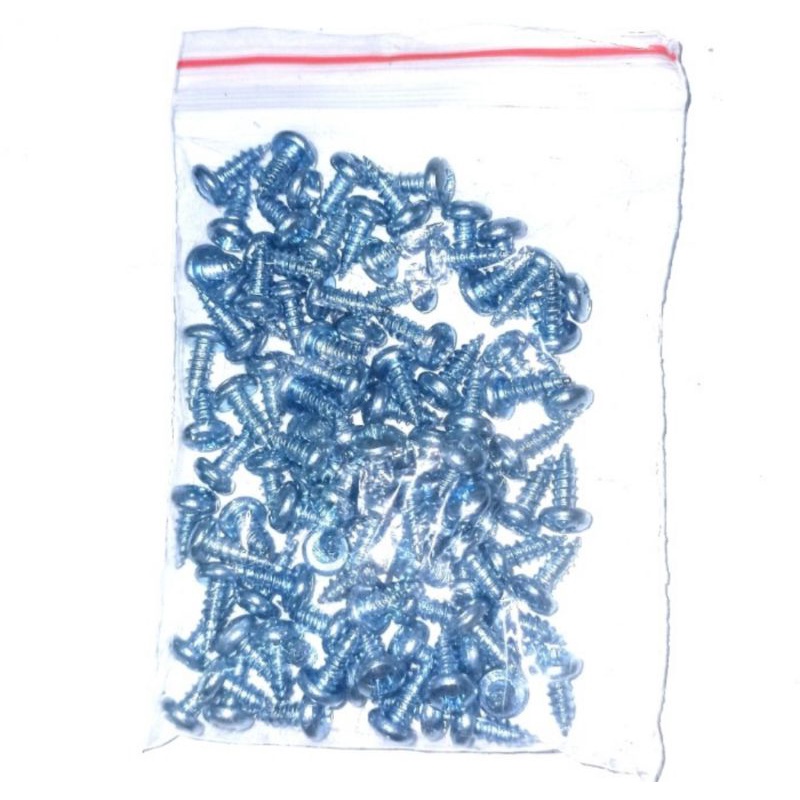 Skrup Taping/Sekrup Tapping ELLPRO PAB 6x3/8 (10mm) Kepala Bulat Blue Harder