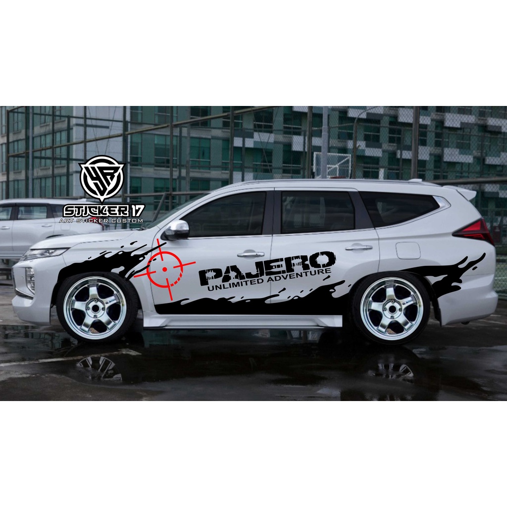 sticker stiker custom mobil pajero xpander rush terios