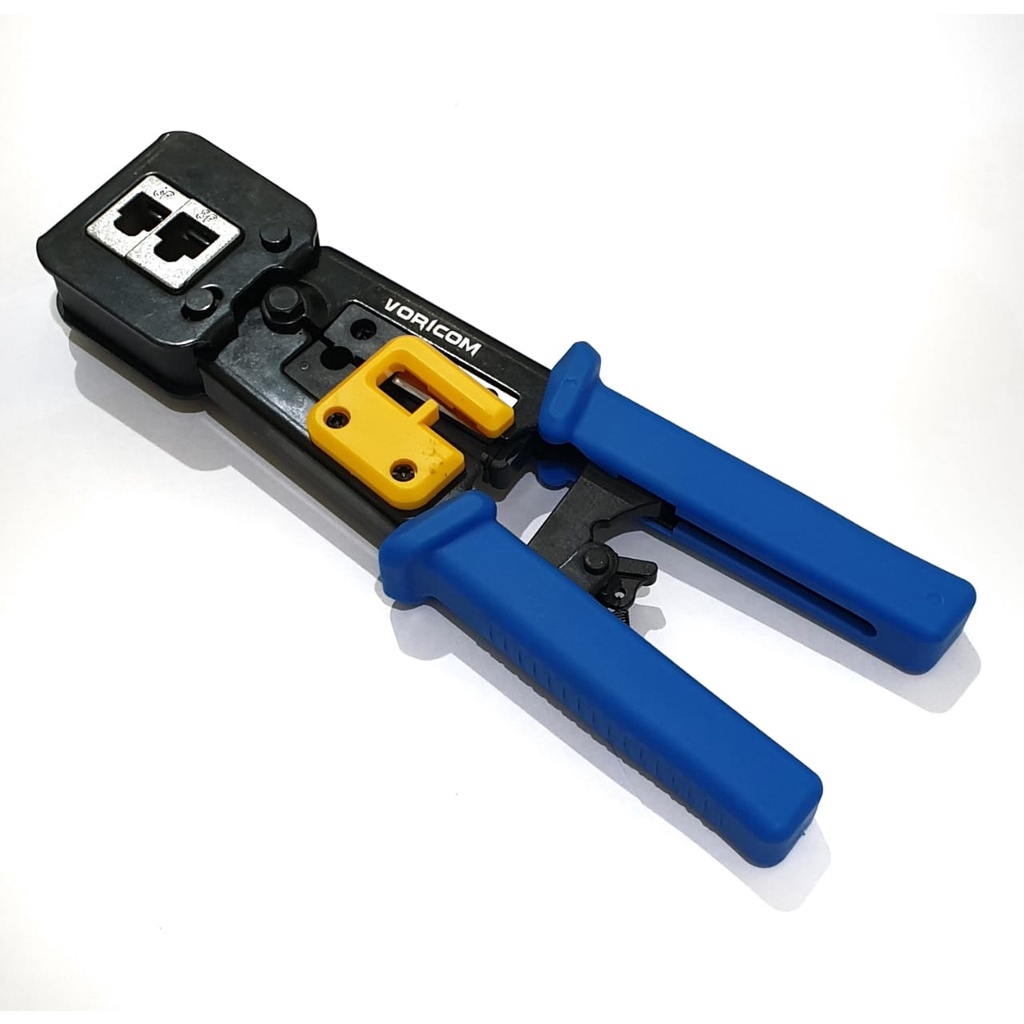 Crimping Tools RJ45 CAT5 CAT6 RJ11 VORICOM with Kabel Cutter Stripper