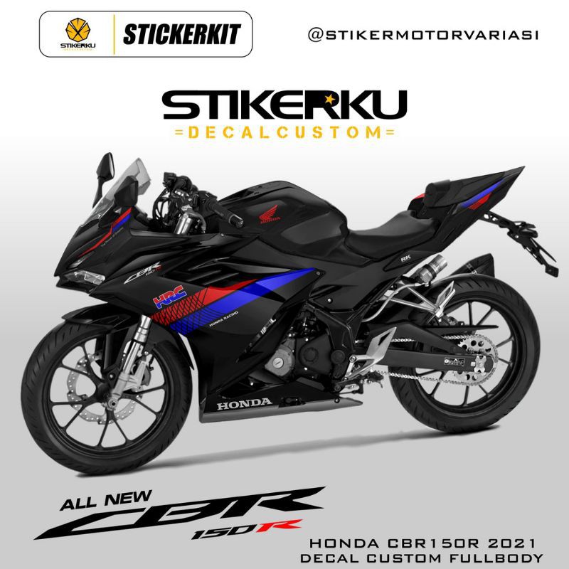 decal all new CBR 150R 2021/striping decal CBR 150R 2021/ all new CBR 150R new 2021
