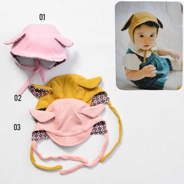 Topi Bayi Motif Kelinci C166