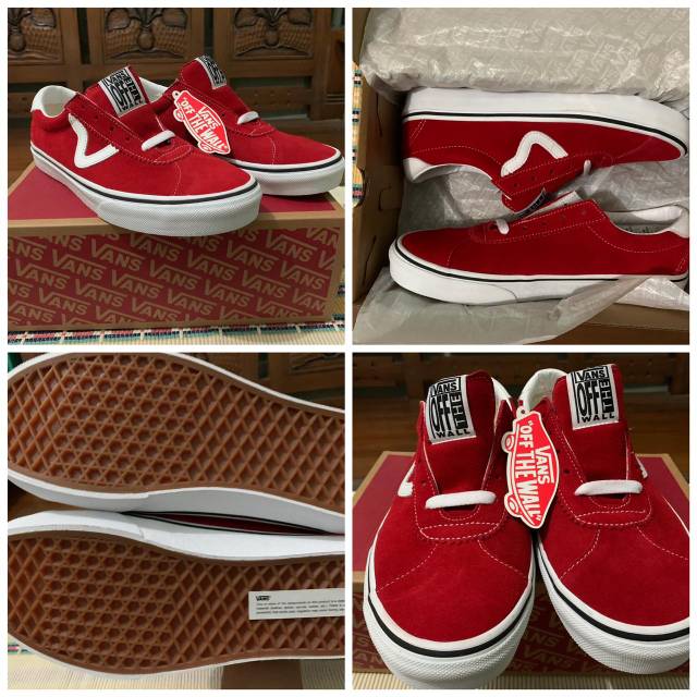 Vans UA sport red
