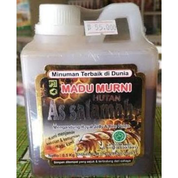 

Madu hutan murni as salamah 0.5kg