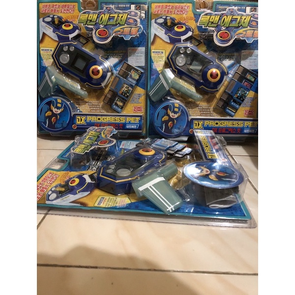 digivice rockman exe progress pet megaman/rockman
