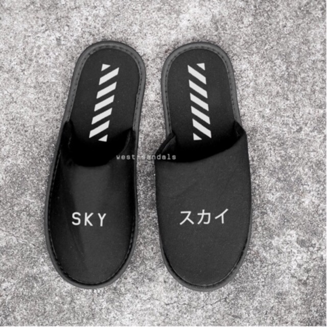 Thesilversky Custom Sandal Rumah Hotel Slipper (TERTUTUP)