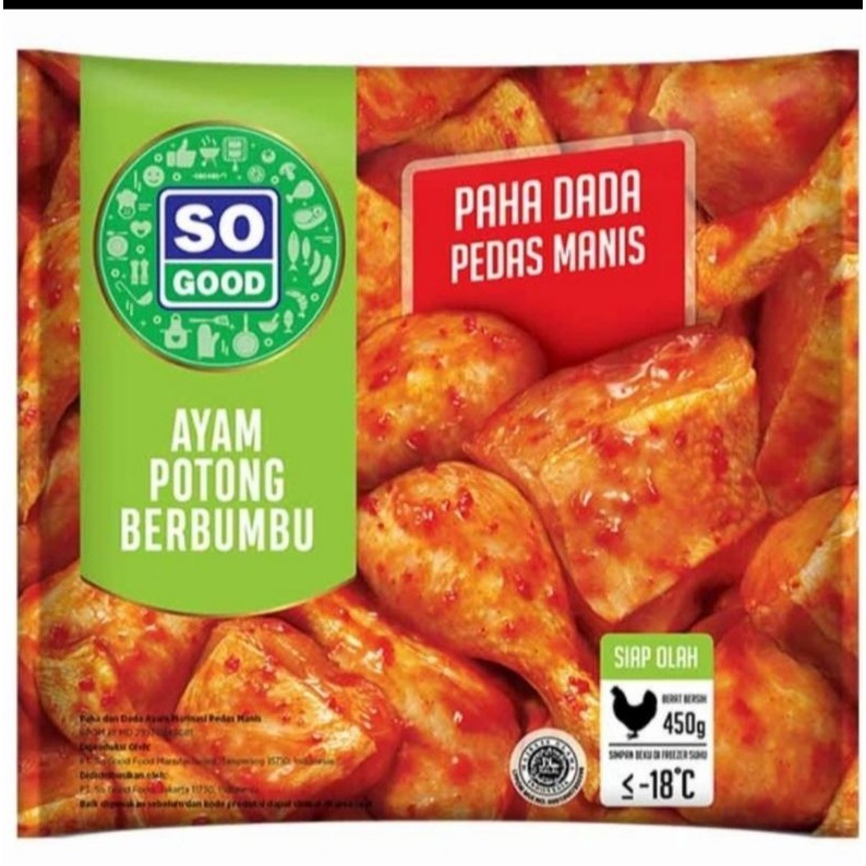 

so good ayam pedas manis 450gr