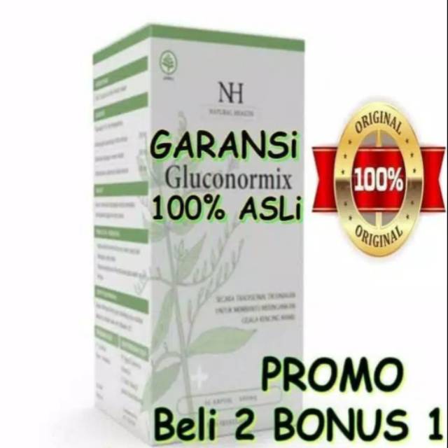 Gluconormix Original Obat Diabetes