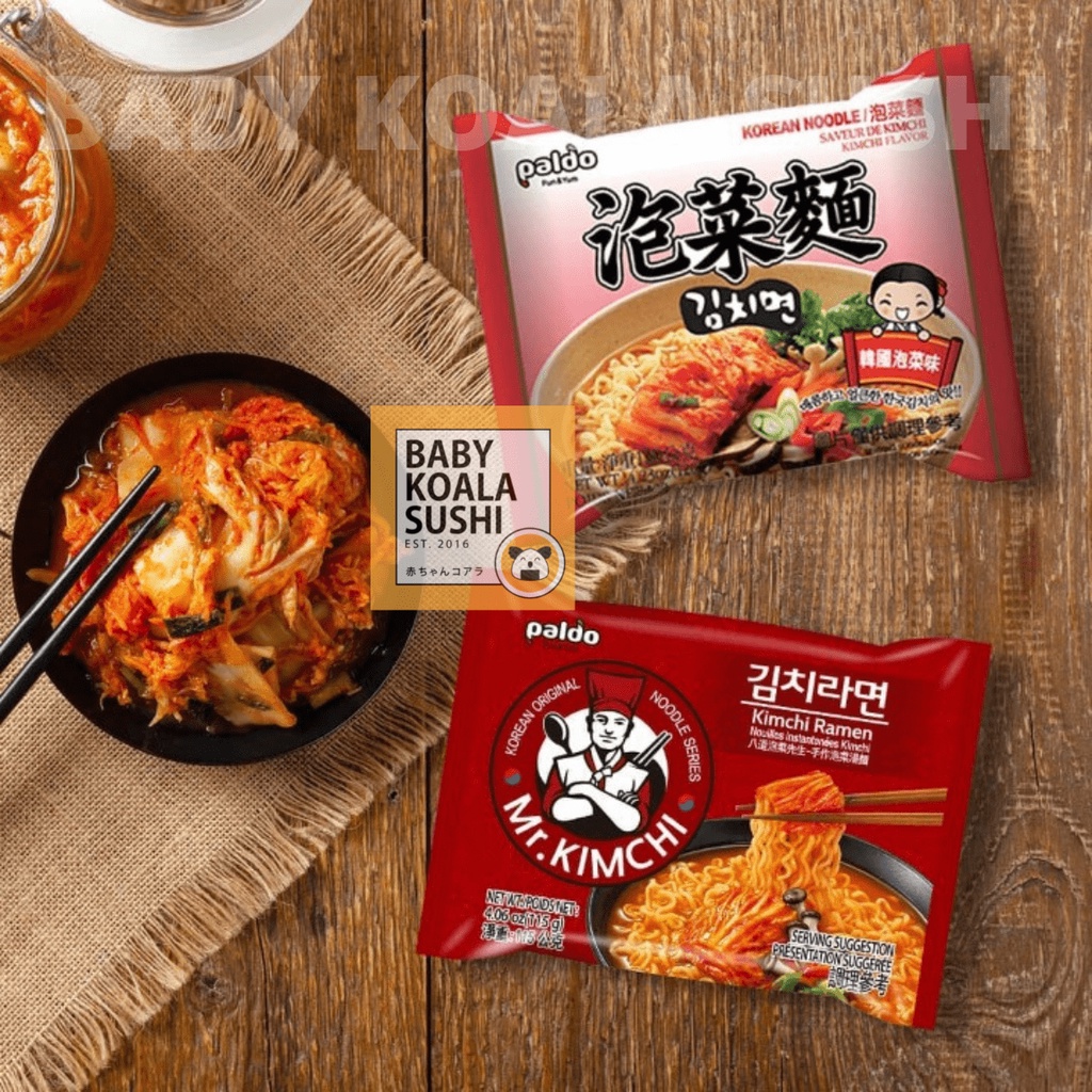 (EXP 10/2023)  PALDO Kimchi Ramen 120 g | Mie kuah Instant Korea