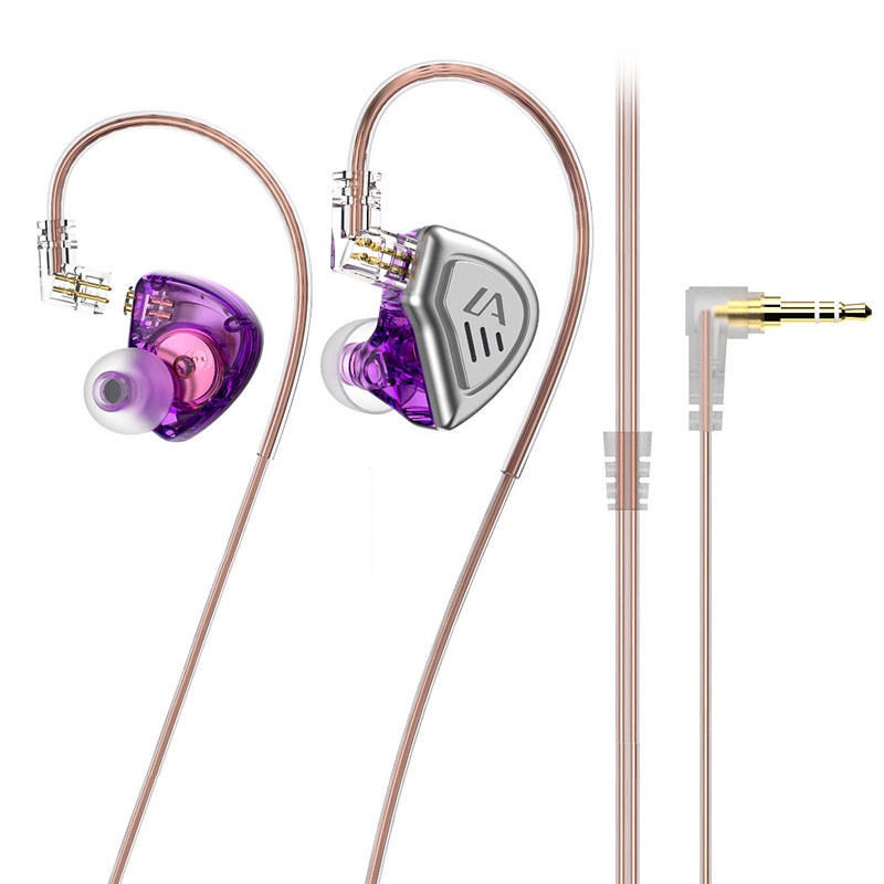 Dq9 Pro X Earphone In ear HIFI Dinamis Bahan Metal Untuk Olahraga / DJ