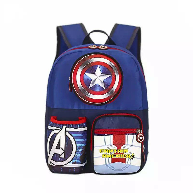 NIQABIS Tas Ransel Anak Laki Laki Marvel Tas Sekolah Anak Paud Tk SD Backpack Anak Cowok Superhero