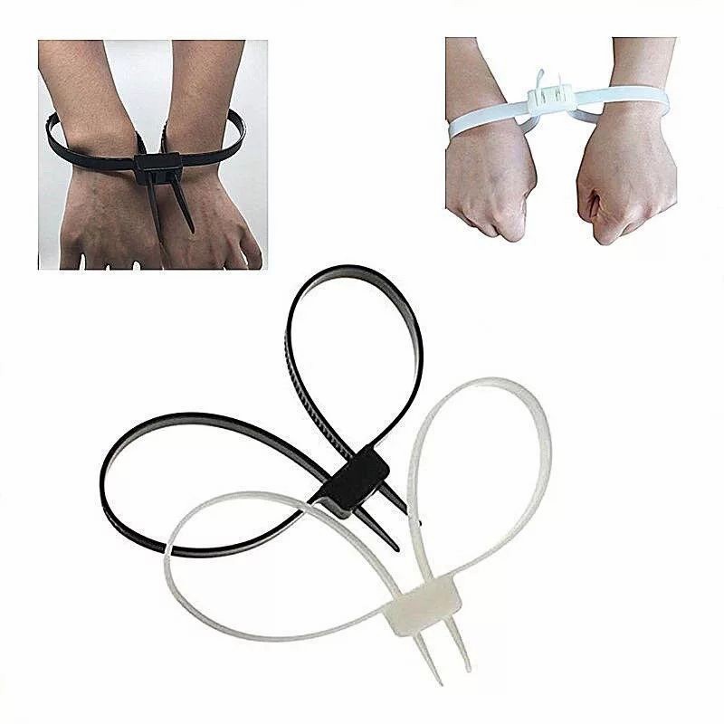 Borgol Tangan Plastik Borgol Plastik Handcuff Cable Ties Borgol