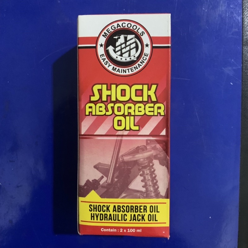 SHOCK ABSORBER OIL MEGACOOL 100 ML / PELUMAS SUSPENSI MOTOR / OLI SHOCK MEGACOOL