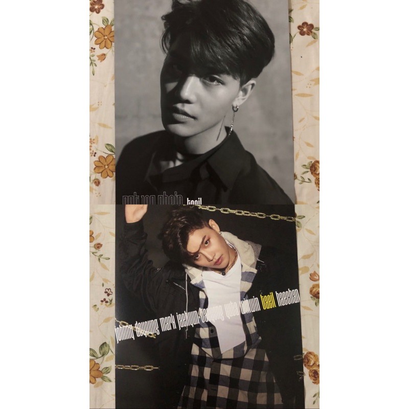 NCT127 CHAIN POSTCARD A4 (RARE)