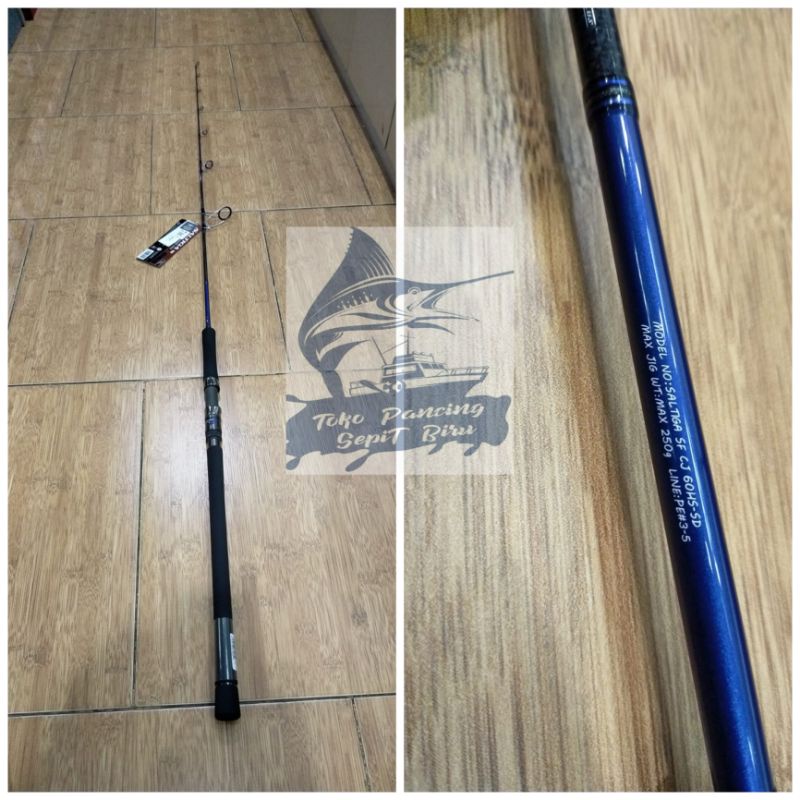 Joran Spinning DAIWA SALTIGA SF CJ 60HS-SD PE 3-5 NEW 2021