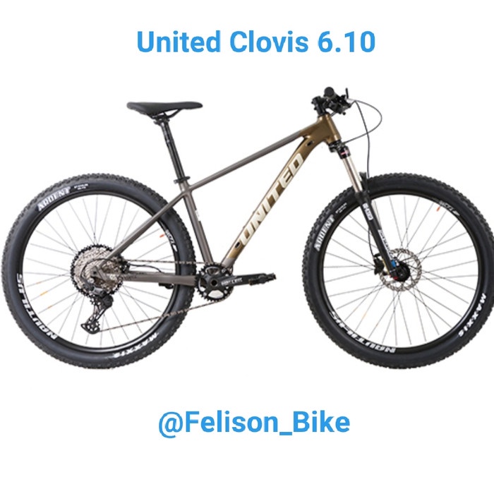 Sepeda gunung United Clovis 6.10 - Cokelat
