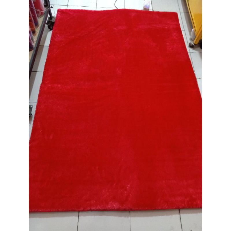 karpet bulu/kasur bulu/kasur rasfur/karpet bulu polos 150x100cm