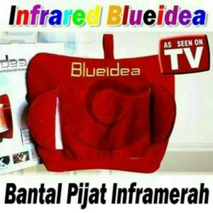 Bantal-Bantal Kesehatan Pijat SHIATSU BLUE IDEA Infrared Termurah