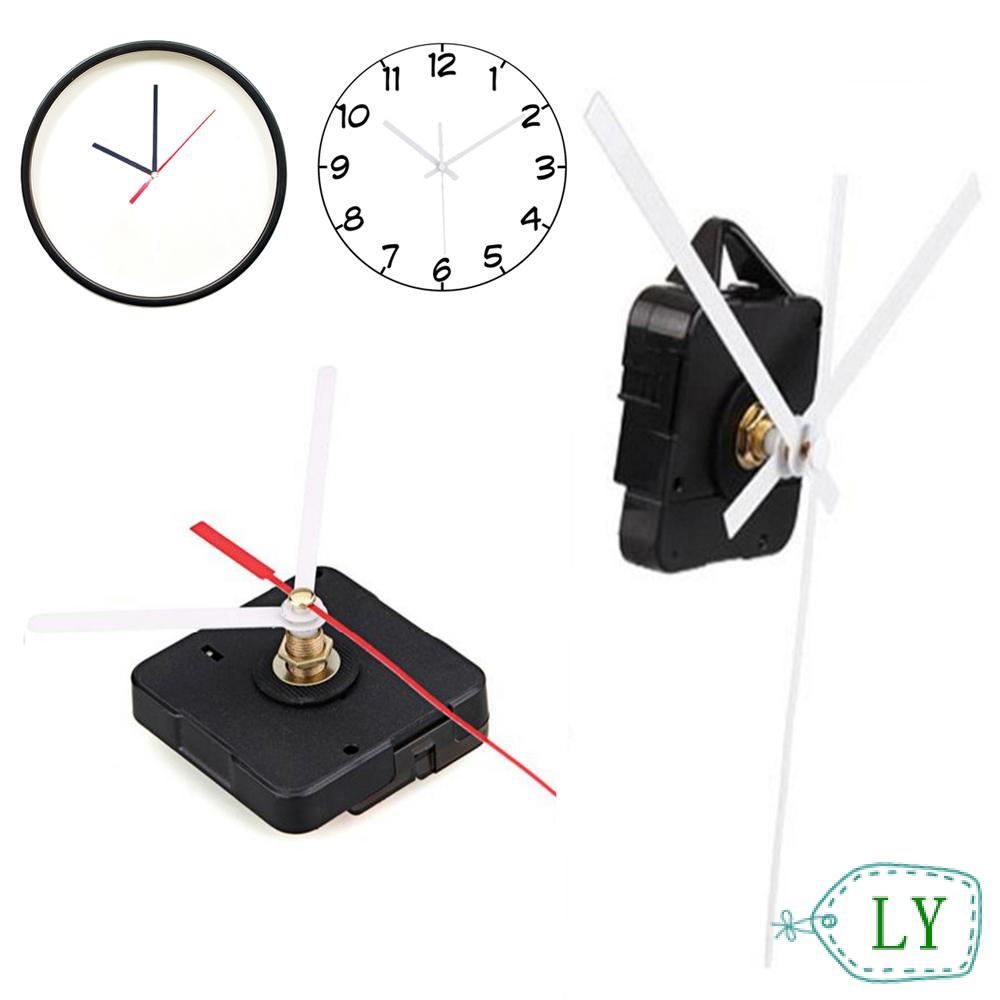 Ly Diy Wall Clock Hour Minute Second Quartz Clock Parts Repair Accessory Movement Mechanism Silent Replacement Shopee Indonesia