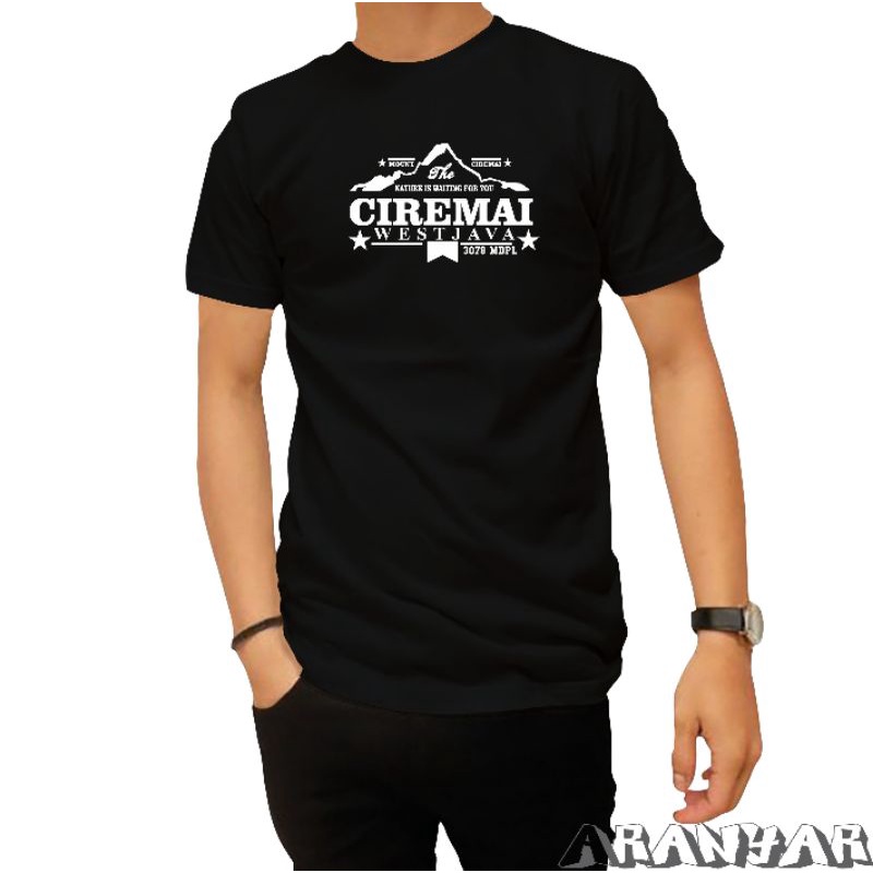 KAOS GUNUNG CIREMAI 3078 MDPL / Kaos PENDAKI / Kaos Outdoor / Kaos Distro / Kaos Pria Wanita / Kaos 