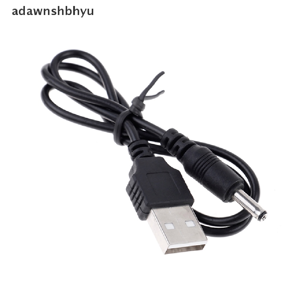 Adawnshbhyu Colokan dc USB male to 3.5mm power charging charger cable Kabel Untuk tablet pc