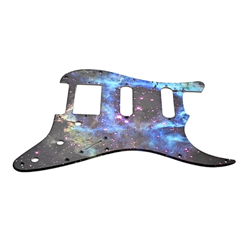 Pickguard 11 Lubang 3 Lapis Scratchplate 4 Senar Untuk Gitar Bass