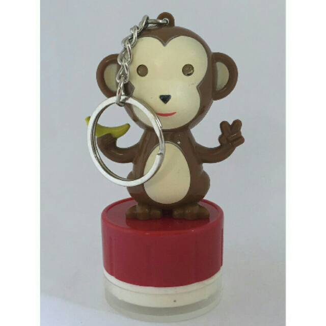 

stempel nama karakter bisa nyala & bersuara karakter Monkey
