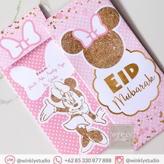 HOT SALE Custom Amplop Lebaran Anak Angpao Idul Fitri Angpau Hari Raya