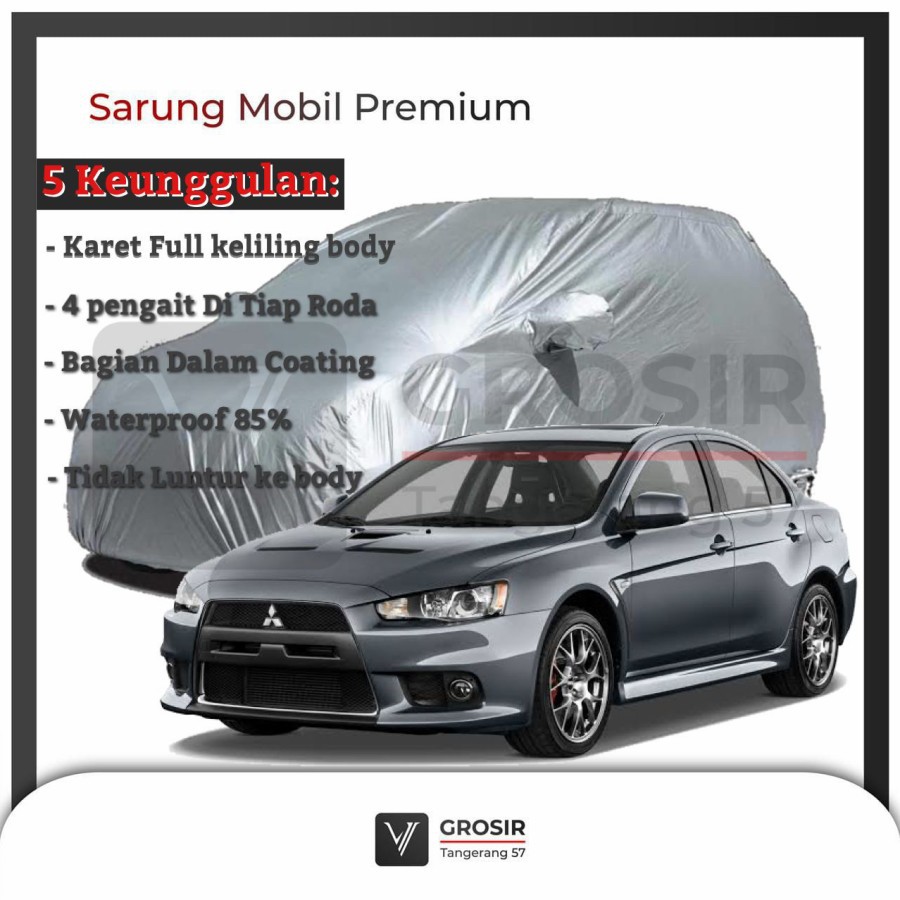 BODY COVER MOBIL LANCER EVO EX - PENUTUP MOBIL LANCER EVO EX