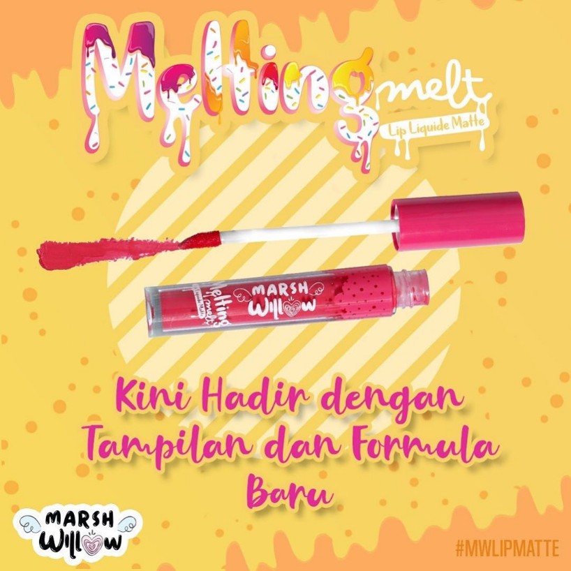 ⭐BAGUS⭐ MARSHWILLOW LIP LIQUIDE | LiP Cream Matte | Lipcream Melting Melt