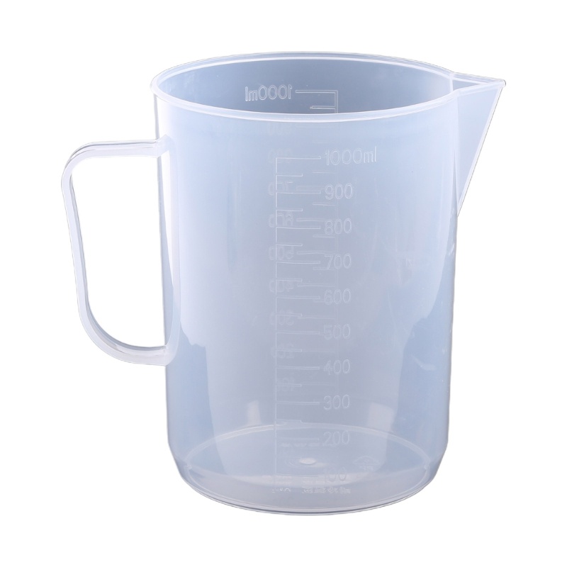 Gelas Ukur Plastik Mary150 /250 /500 /1000/2000ML Jug Pour Spout Surface Dapur 1Pc