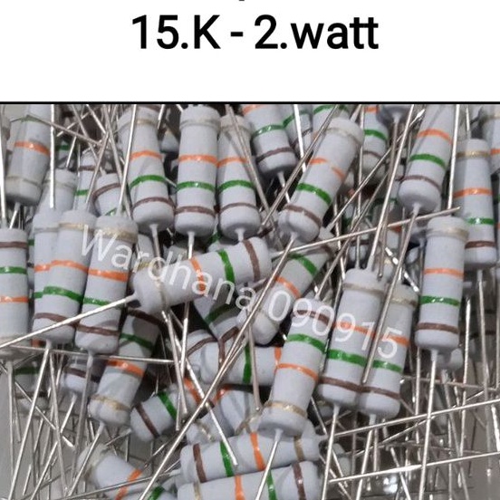 Resistor 15k 2 watt resistor 15 Kilo ohm 2 watt