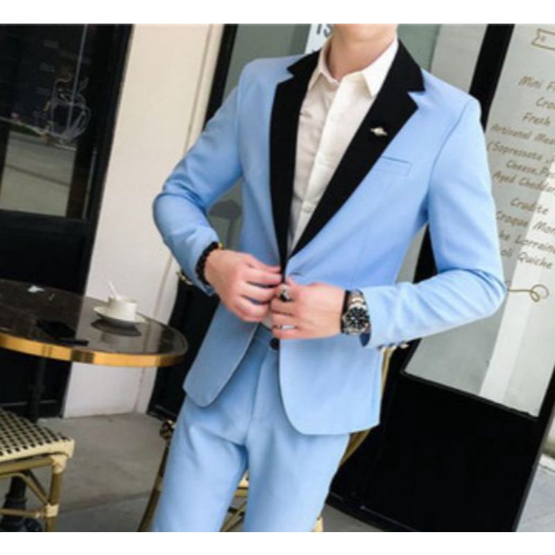Setelan jas pria lengkap / Setelan jas pria 1 set / Setelan blazer pria / Setelan jas pria formal ca