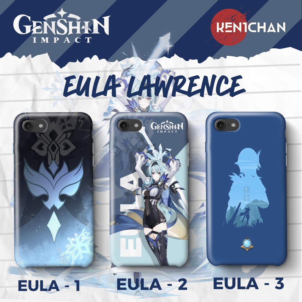 Phone Case Eula Gamers Anime Custom