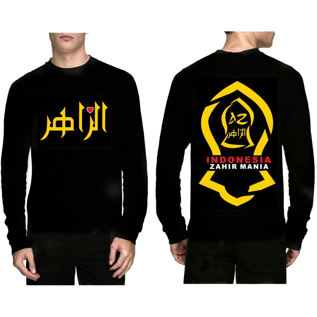 Kaos Az Zahir Lengan Panjang/Baju Az Zahir/Kaos Azzahir Zahir Mania/Kaos Az Zahir Nusantara Ori