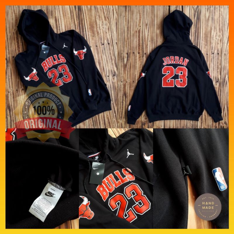 JAKET HOODIE NIKE BULLS JORDAN PREMIUM JAKET HOODIE PRIA