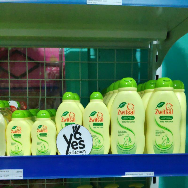 Hair lotion 100ml 200 ml zwitsal aloe Vera kemiri &amp; seledri natural switsal perawatan rambut bayi