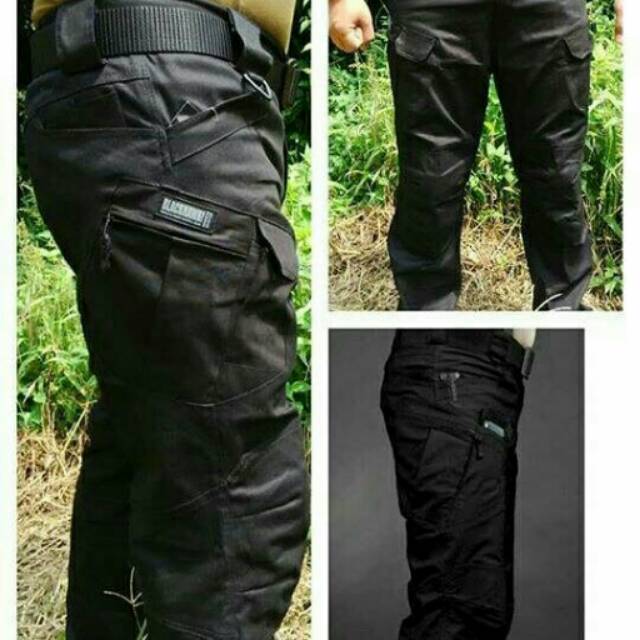 Celana Tactical PDL Blackhawk hitam