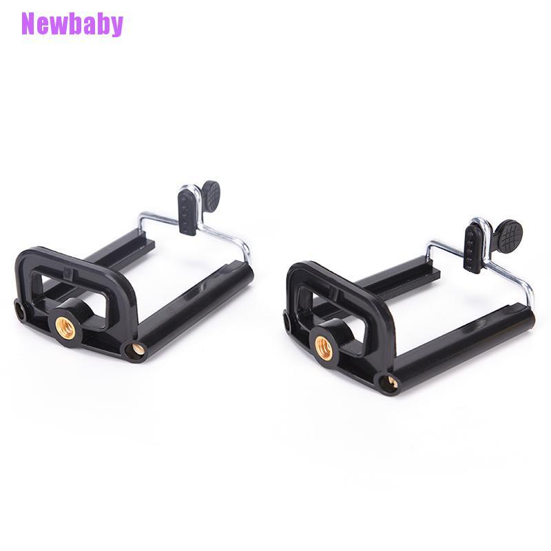 (Newbaby) Klip Holder Hp Untuk Tripod / Monopod