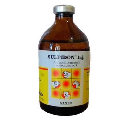 SULPIDON INJEKSI 100 ml - Analgesik, Antipiretik dan Antispasmodik