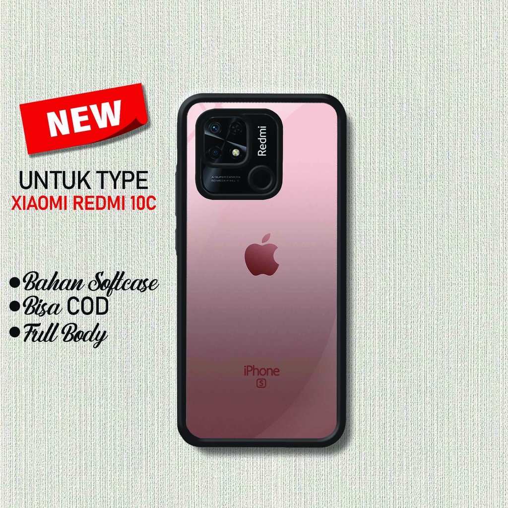 Case Redmi 10C - Hardcase Xiaomi Redmi 10C  - Softcase Xiaomi Redmi 10C - Cassing Elegant Xiaomi Red