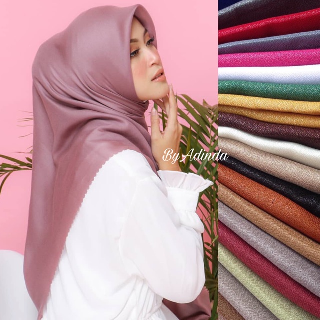 Voal Lasercut Shinar Segiempat Hijab Glamour Square Sinar Gliter